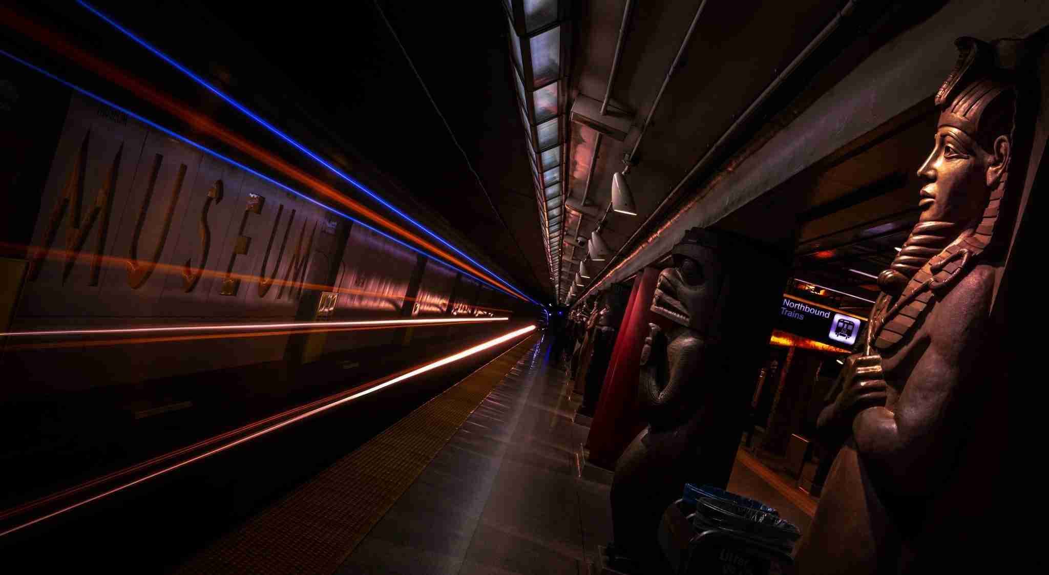 Museum Subway Station - Photo by Shawn M. Kent