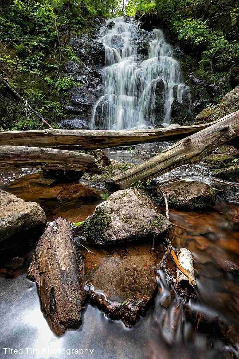 Laurentian Valley Waterfall by Tired Tim (Photo Spot in Ontario)